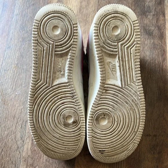 Custom bling Nike Air Force ones high top size mens 7 - Picture 7 of 8